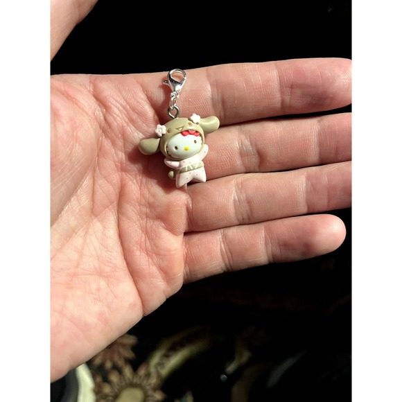 Sanrio Puroland Hello Kitty x Cinnamoroll Mocha Ballerina Kaburinbo Charm